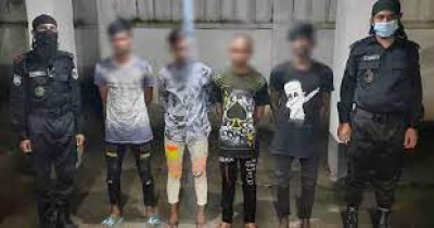 4 members of teen gang ‘Gazi group’ held in Dhaka