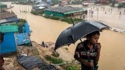 Floods, landslides hit Rohingya camps hard: UNHCR