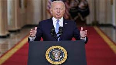 Biden defends departure from ‘forever war,’ praises airlift