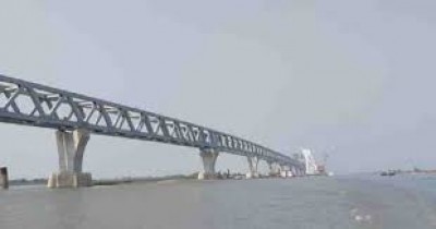 Another ferry hits Padma Bridge pillar in Munshiganj