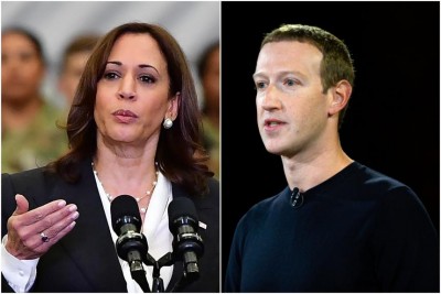 Russia slaps travel ban on Kamala Harris, Zuckerberg