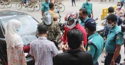 Lockdown Breaches: 481 arrested in Dhaka on 9th day