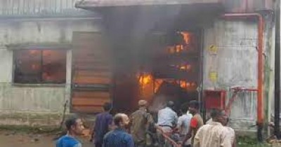 Fire guts valuables at Gazipur RMG factory