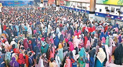 Eid train tickets: Sold out online, long queues at stations