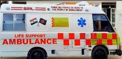 30 ambulances arrive in Bangladesh from India