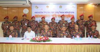 107 Station officers promoted post by Fire Service